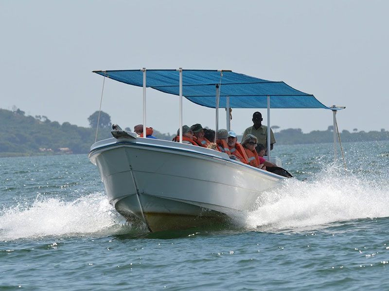 boat cruise in Ngamba island