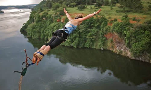Bungee Jumping On the Nile