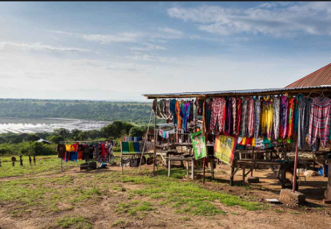 ugandan crafts found in luxury lodges