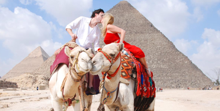Sunset felucca ride on the Nile for romantic Egypt honeymoon packages