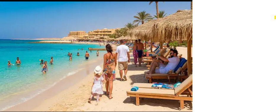Egypt family holiday at Hurghada beach with children