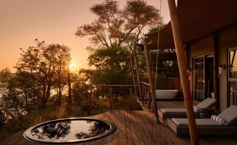 luxury tented accomodation