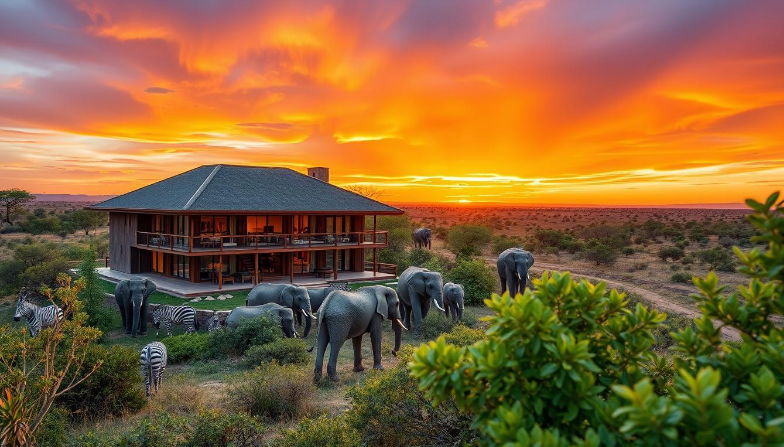 South Africa safari luxury lodge accommodation