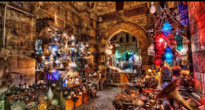 Egypt cultural tour at Khan El Khalili Bazaar in Cairo