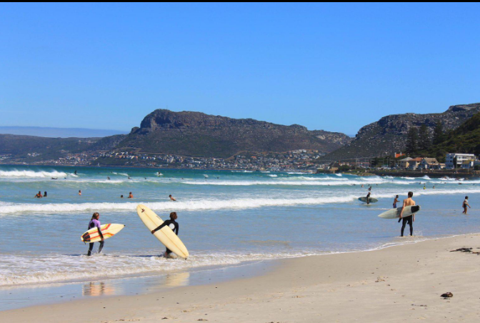 Langebaan Beach water sports destination in South Africa