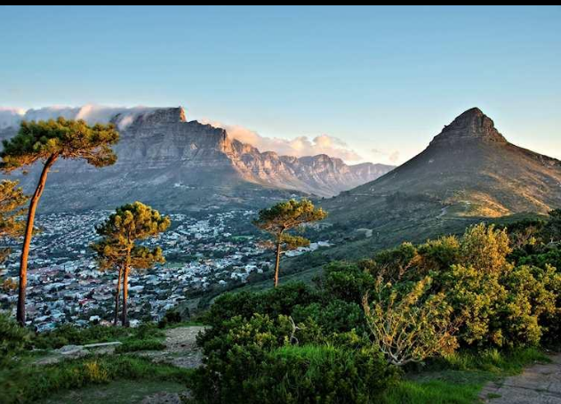 Cape Town South Africa safari holiday with Table Mountain