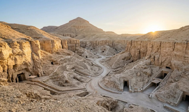 Valley of the Kings on the best Nile River cruises for first time visitors