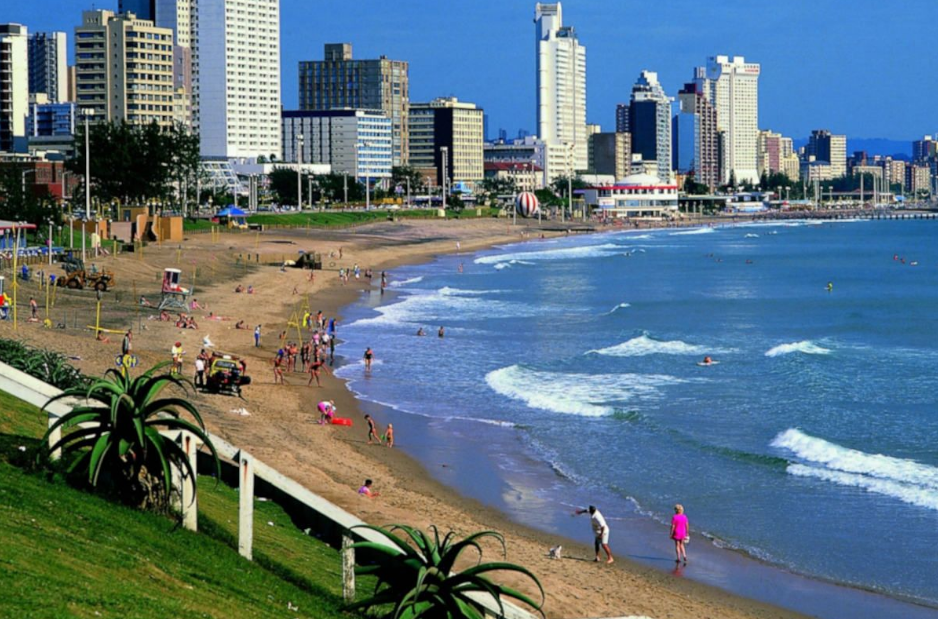 A beautiful South African coastline illustrating the country's beaches and scenic attractions.
