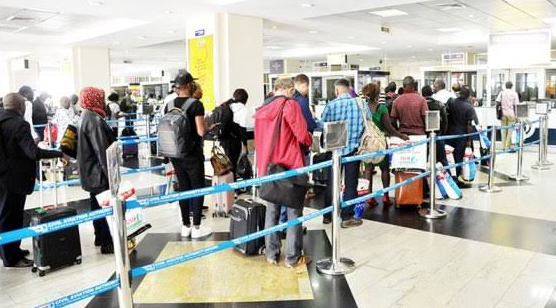 travelers doing a check up in uganda